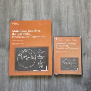 NEW The Great Courses Precalculus and Trigonometry DVD and Workbook